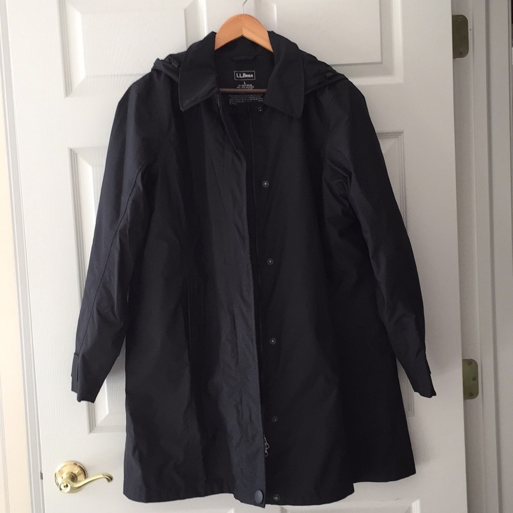 Black weather proof jacket